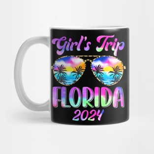 Girls Trip Florida 2024 Summer Beach Weekend Vacation Women Mug